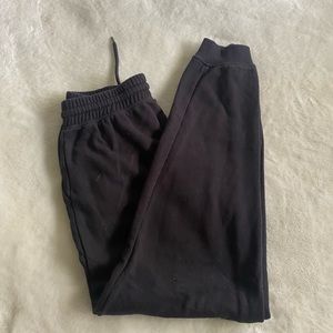 North Face black sweat pants - size S